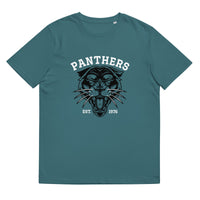 Panther Mascot Unisex organic cotton t-shirt